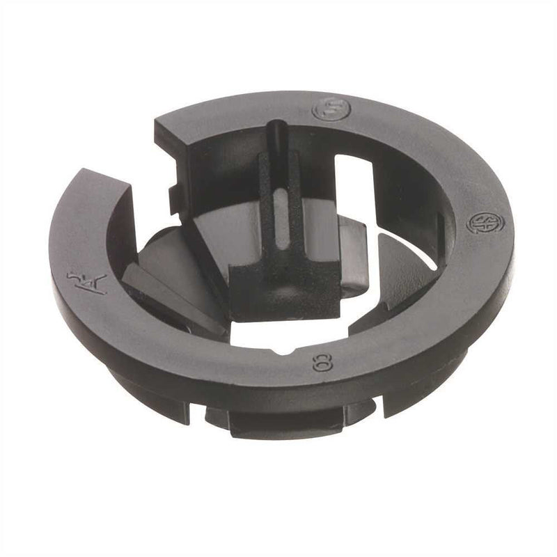 Arlington Industries NM96 627001 Non-Metallic Push-in Connector, Black Button, 1" (Pack of 25)