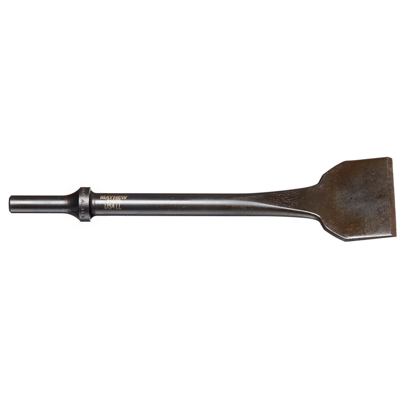Mayhew Tools 31970 Pneumatic Scraper, 2" x 8-1/2", Black Oxide Finish 2" x 8-1/2"