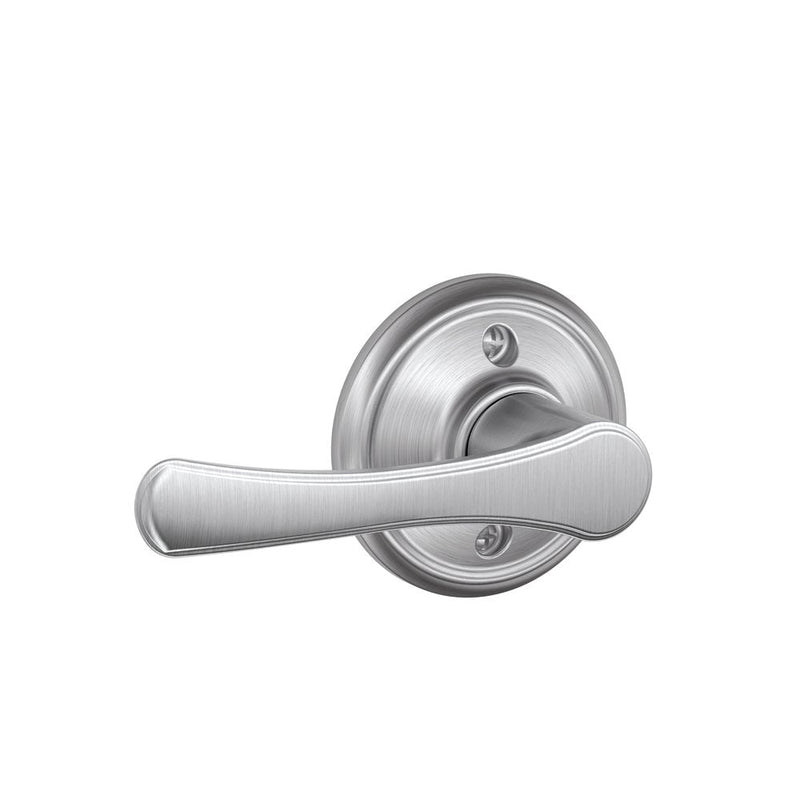 SCHLAGE Avila Lever Non-Turning Lock, Satin Chrome (F170 VLA 626)