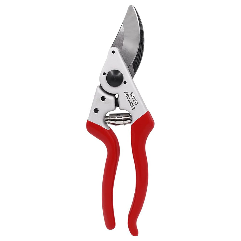 Zenport QZ408 8.5" Professional Bypass Pruner, 2 Inch Blades, Red 1