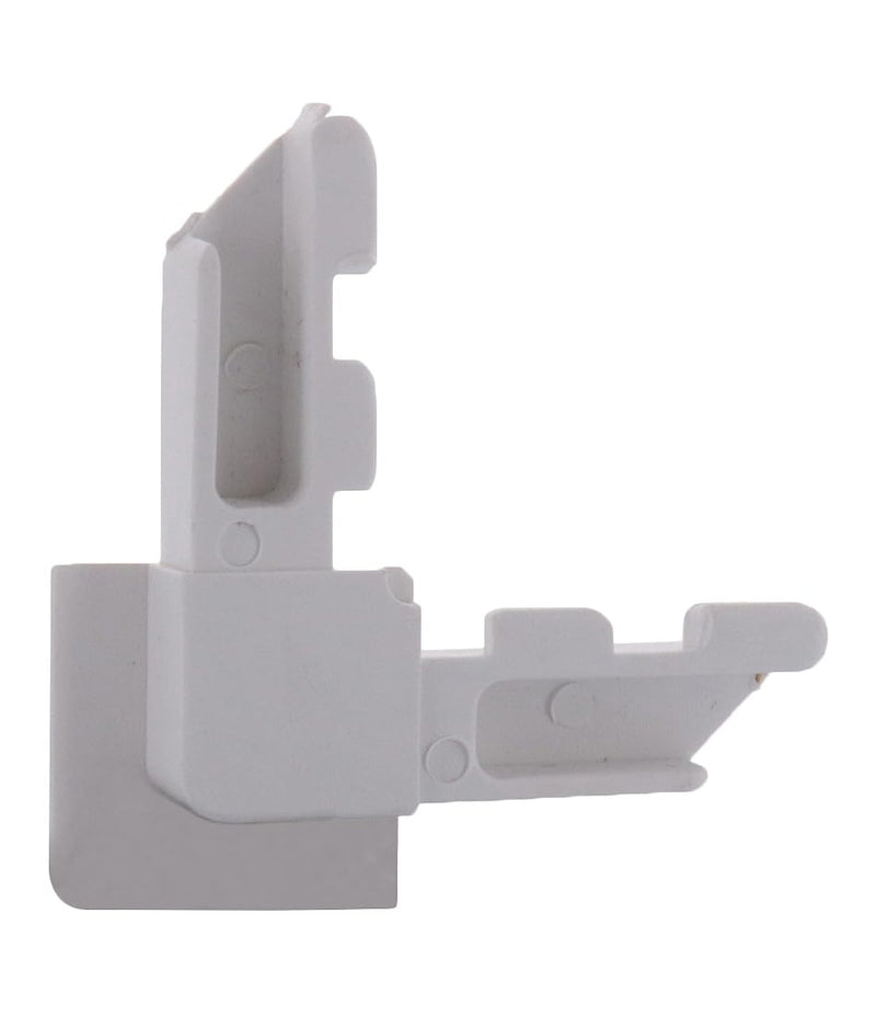 CRL White Square Lip Frame Plastic Corners for WSFL7 Pack of 100