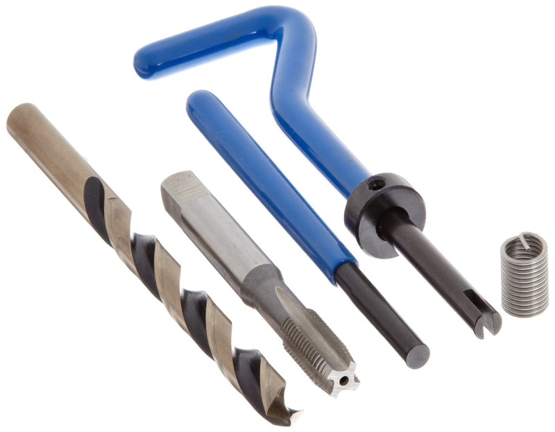 E-Z Lok SK20515 Helical Threaded Insert Kit, 304 Stainless Steel, #8-32 Thread Size, 0.246" Installed Length (Pack of 10)