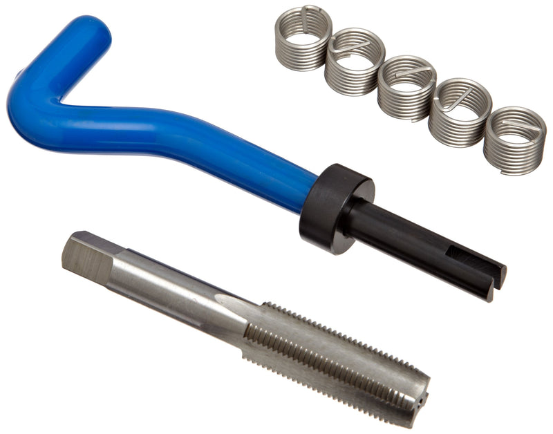 E-Z Lok EK31210 Helical Threaded Insert Kit, 304 Stainless Steel, 1/2"-20 Thread Size, 0.500" Installed Length (Pack of 5) Pack of 5