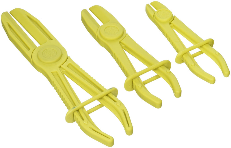 PBT70713 Line Clamp Master Set, 3 Piece (3 Piece Line Clamp Master Set), Yellow