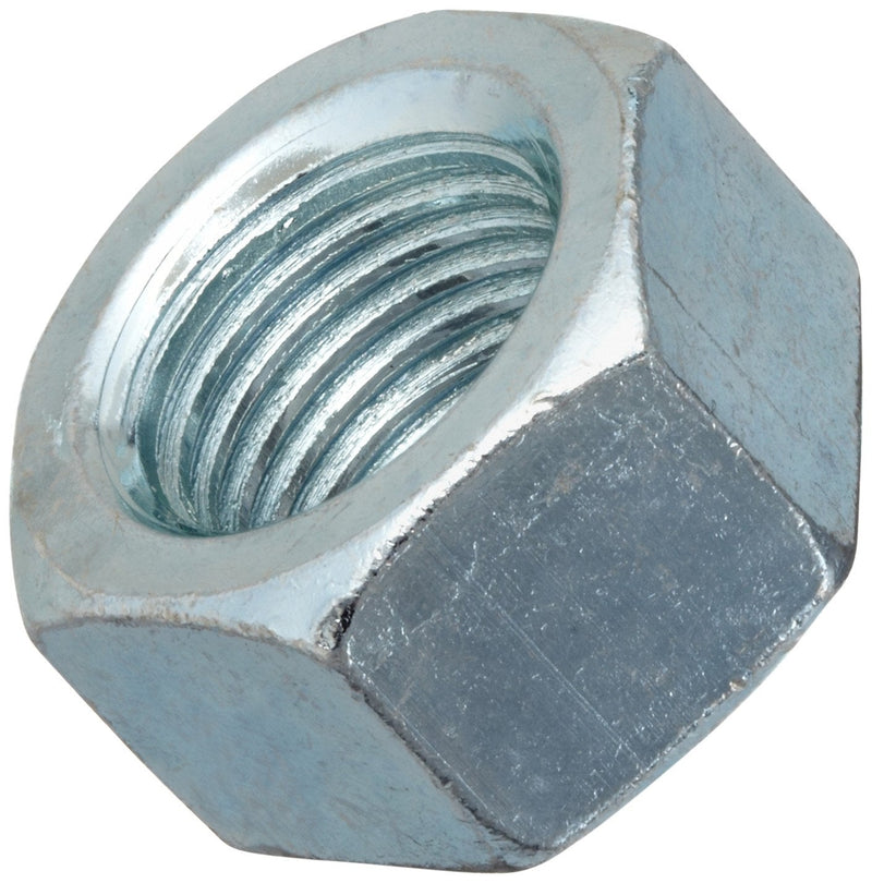 Small Parts FSC38HNZ Steel Hex Nut, Zinc Plated Finish, Grade 2, ASME B18.2.2, 3/8"-16 Thread Size, 9/16" Width Across Flats, 21/64" Thick (Pack of 100) 44090 inches 21/64 Inches
