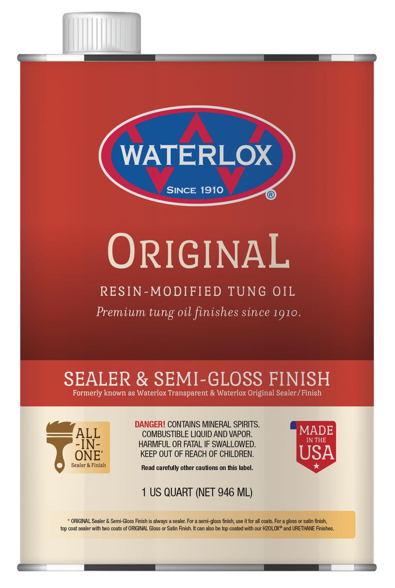 Waterlox Original Sealer and Finish, 1 Quart Stain