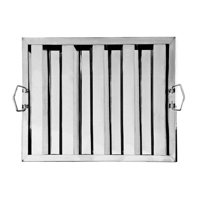 New Star Foodservice 54354 Stainless Steel Hood Filter 20" W x 16" H 1 Count (Pack of 1) Individual 20" x 16" - NewNest Australia