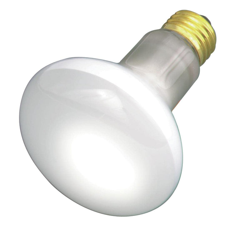 Satco S2810-30 Watt 130 Volt R20 Incandescent Dimmable Reflector Light Bulbs, Frosted, 2000 Average Rated Hours, 185 Lumens, E26 Medium Base -12 Pack