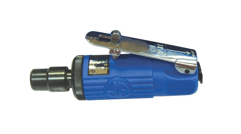 Astro 1205 Composite Body 1/4-Inch Mini Die Grinder with Safety Lever, 25,000rpm, Blue
