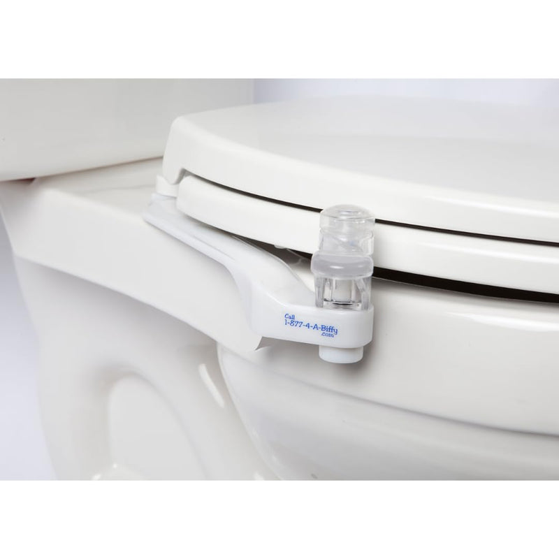 The BIFFY Classic Bidet Attachment- Physician Designed & Clinically Tested, Self-Cleaning, 8-Stream Spray with Adjustable Pressure and Pattern, Non-Electric, Assembled in USA Universal Classic (Standard, Round, Elongated Toilets)
