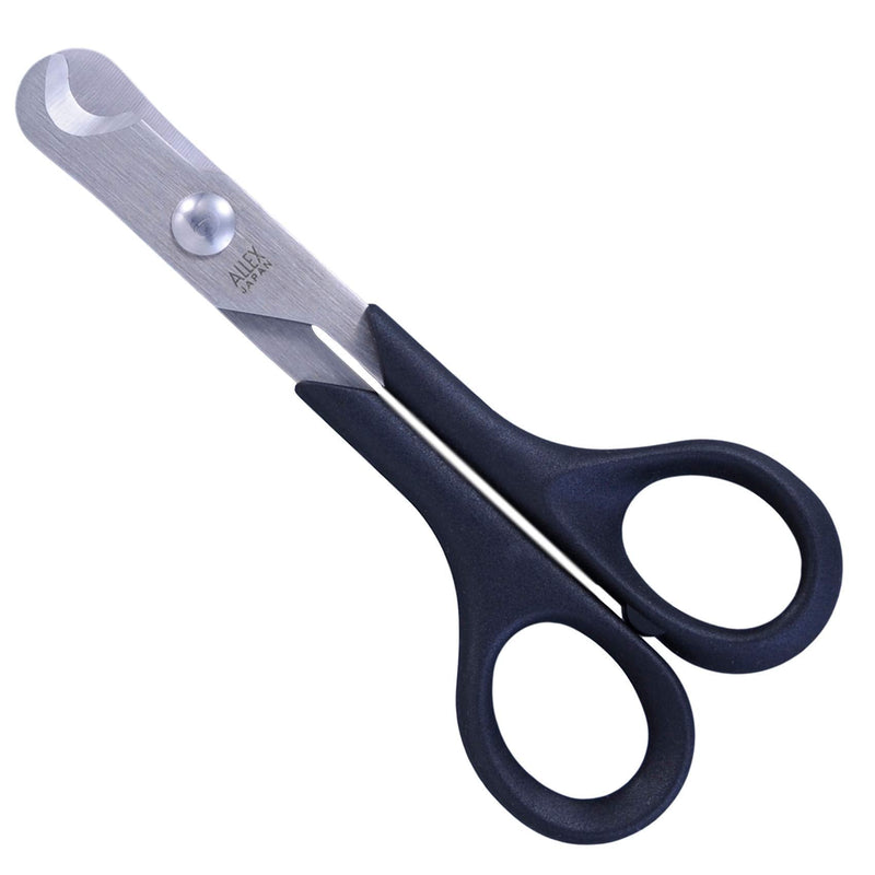 ALLEX Pill Cutter Splitter Scissors for Small and Tiny Pills, Japanese Stainless Steel Blade, Tablet Cutter Scissors, Made in JAPAN Black