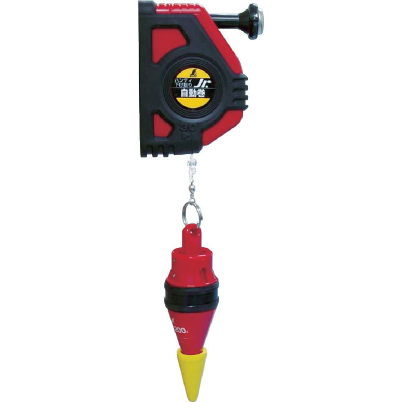Shinwa Sokutei Handy Plumb Bob Jr. (automatic winding) with Suipita 200 g (Red) 77502 (Japan Import)