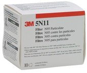3M 5N11 Prefilters (10/Box) for 6000