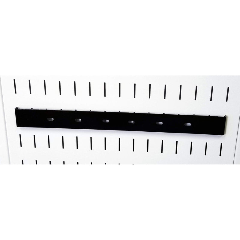 Wall Control Pegboard 14in Accessory Hanger Tool Holder Bracket Pegboard Accessory for Wall Control Pegboard and Slotted Tool Board – Black 14 Inch