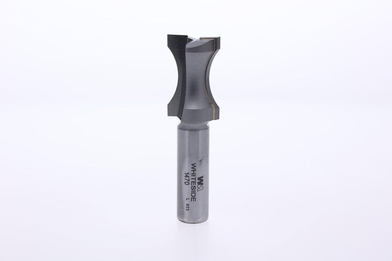 Whiteside Router Bits 1470 Oval Edge Bit with 7/8-Inch Bead, 5/32-Inch Depth and 1-1/4 -Inch Cutting Length