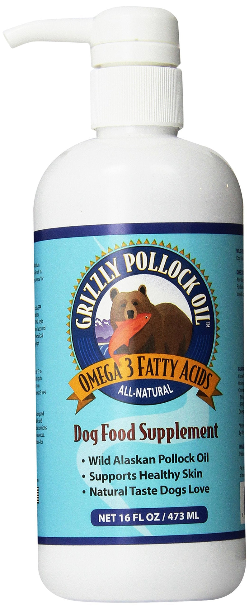 Oil Dog Food Supplement, 16 Ounce 16-Ounce