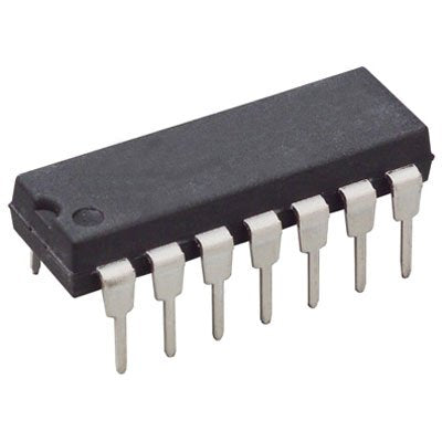 74LS125 Tri State Quad Bus Buffer, DIP 14 (Pack of 10)