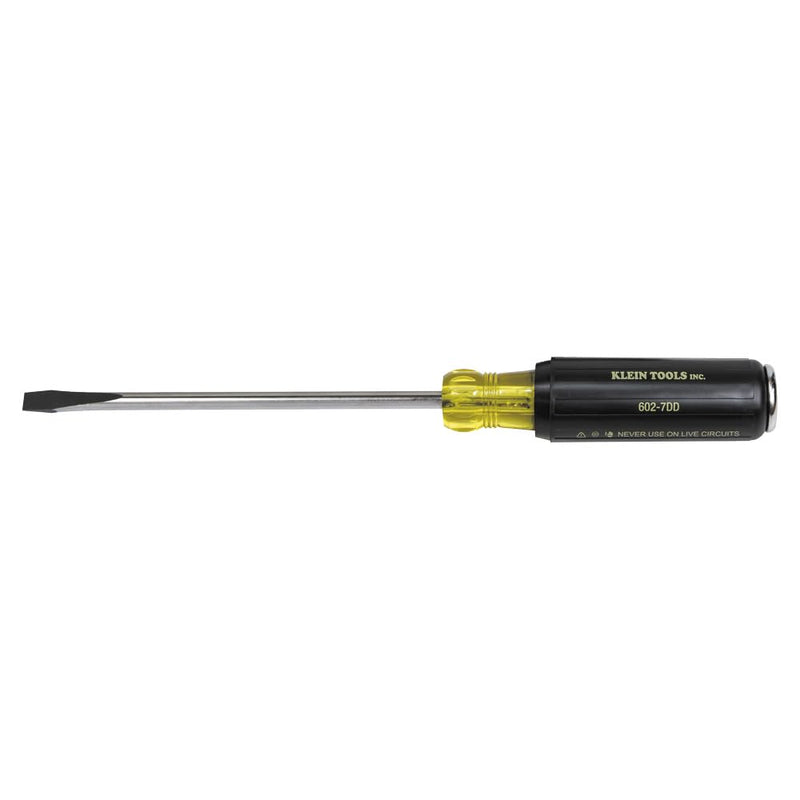 Klein Tools 602-7DD 5/16-Inch Keystone Demolition Driver, 7-Inch Shank, Made in USA 5/16-Inch Keystone Tip