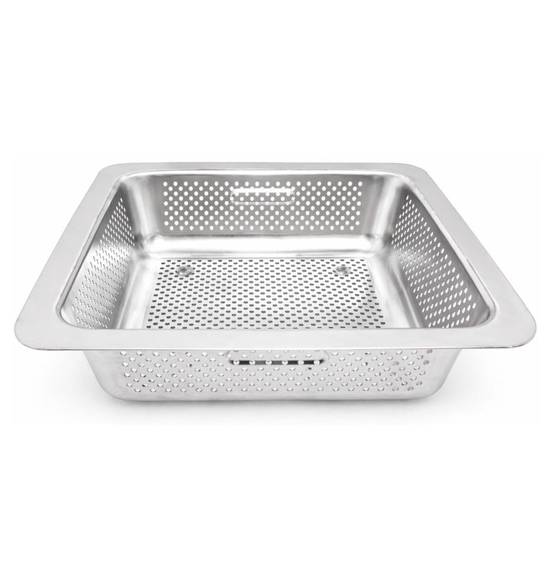 GSW FS-BS Stainless Steel Floor Sink Drain Strainer 10” x 10” x 2-1/2” 3"H SS