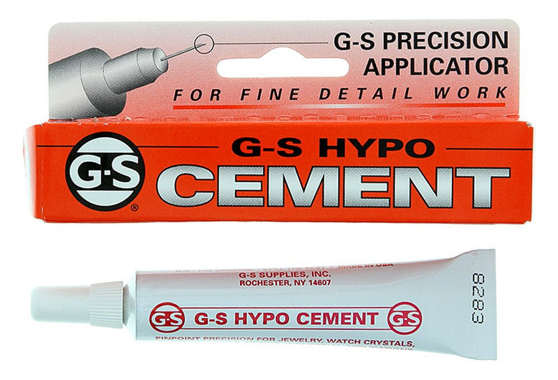 G&S G-S Hypo Cement, 1 Count (Pack of 1), Transparent 1 Count (Pack of 1)