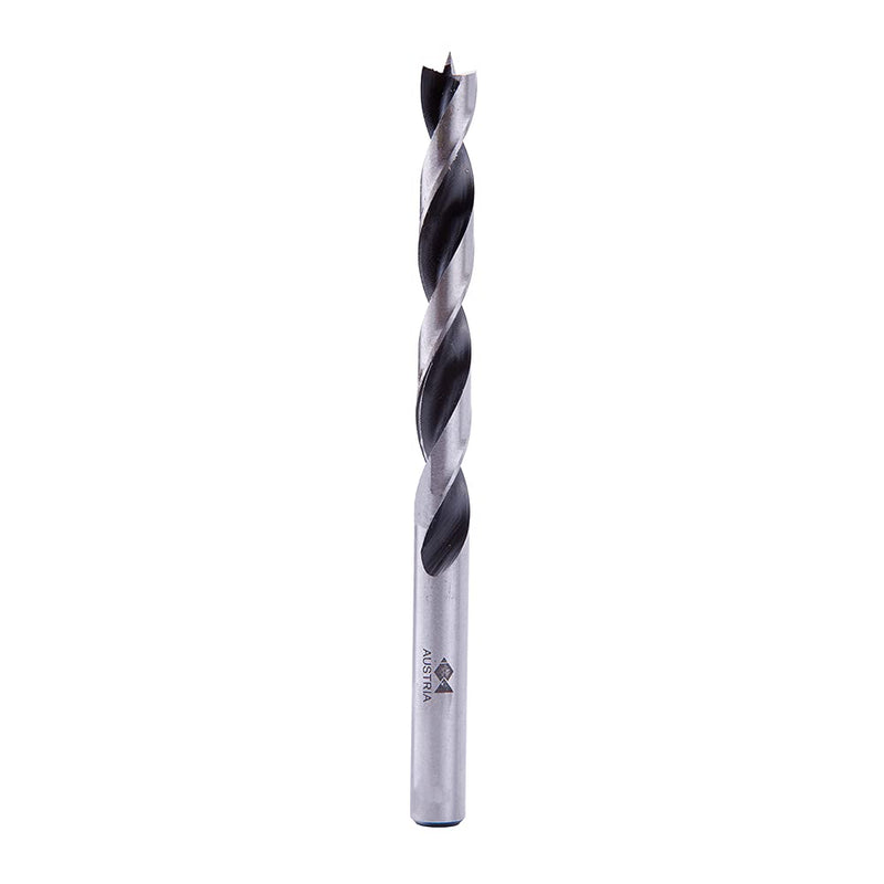 Fisch Brad Point Drill Bits (5mm x 86mm) - Premium Drill Bits for Soft, Hard, Veneered and Laminated Wood, MDF and Acrylic Glass - Beveled Edge for Fast, Easy Cutting - FSF-003960 - Made in Austria 5mm x 86mm