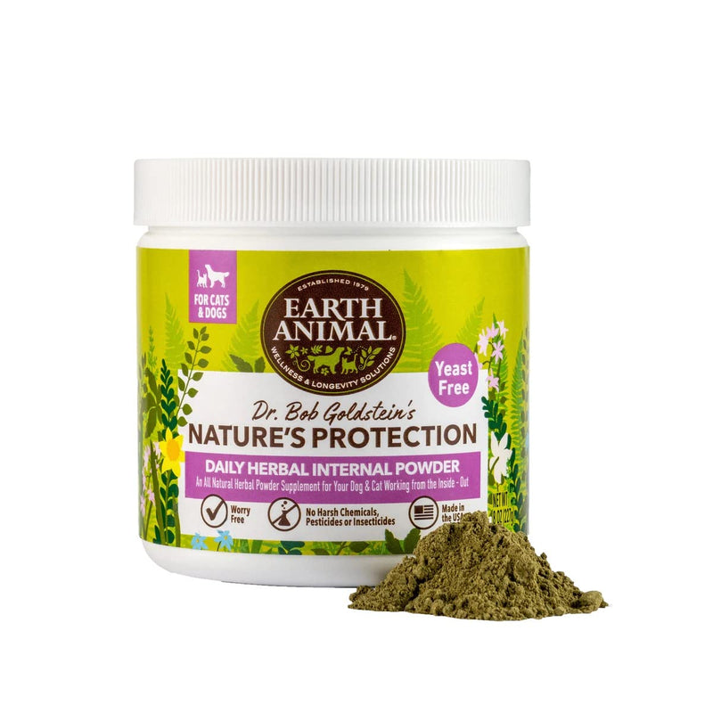 EARTH ANIMAL, Flea & Tick Internal Powder, 8 Ounce - PawsPlanet Australia