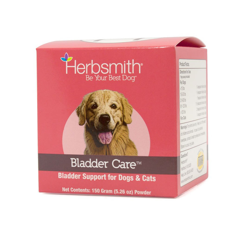Herbsmith Bladder Care for Cats and Dogs – Maintains Urinary Health for Dogs and Cats – Dog and Cat Kidney Support – 150g Powder - PawsPlanet Australia