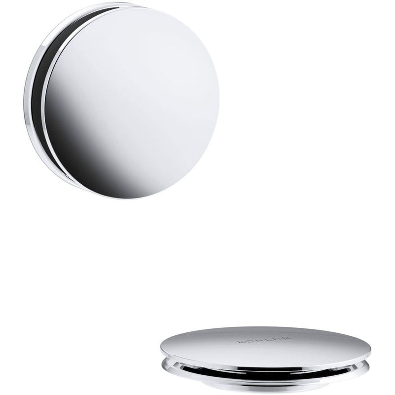 Kohler 7142-CP Clearflo Retrofit Toe Tap Conversion Kit, Polished Chrome