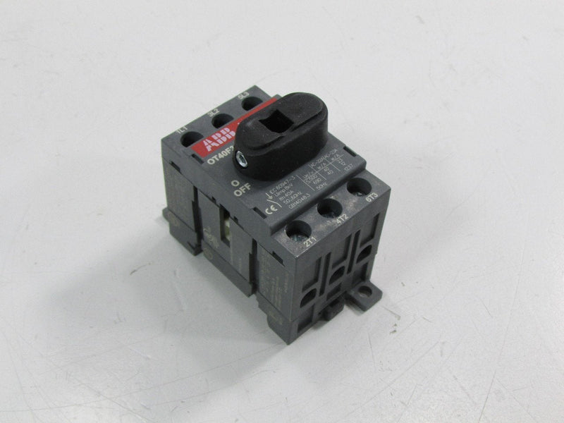 ABB OT40F3 DISCONNECTOR Switch, 3, 750, 40A