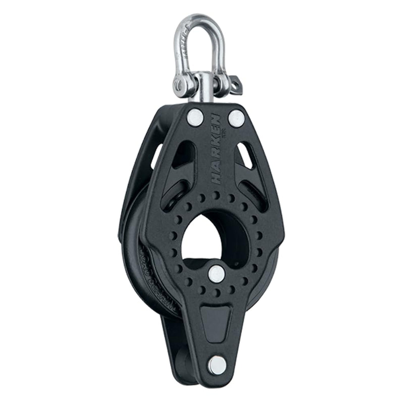 HARKEN Premium Sailing 57mm Carbo Air Boat Block Single w/Becket, 57mm, Part 2601