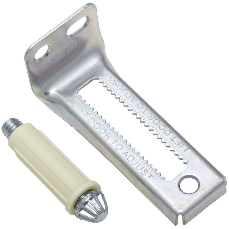 National Hardware N344-945 Folding Door Bottom Pivot, Adjustable, Easy to Install, Steel & Nylon, Zinc-Plated