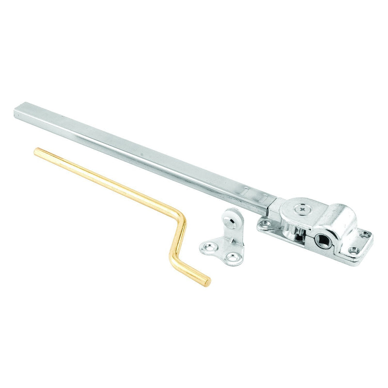 Prime-Line H 3528 10-3/4 In. Chrome Plated Reversible Casement Window Operator, for Parlyn Windows (Single Pack)