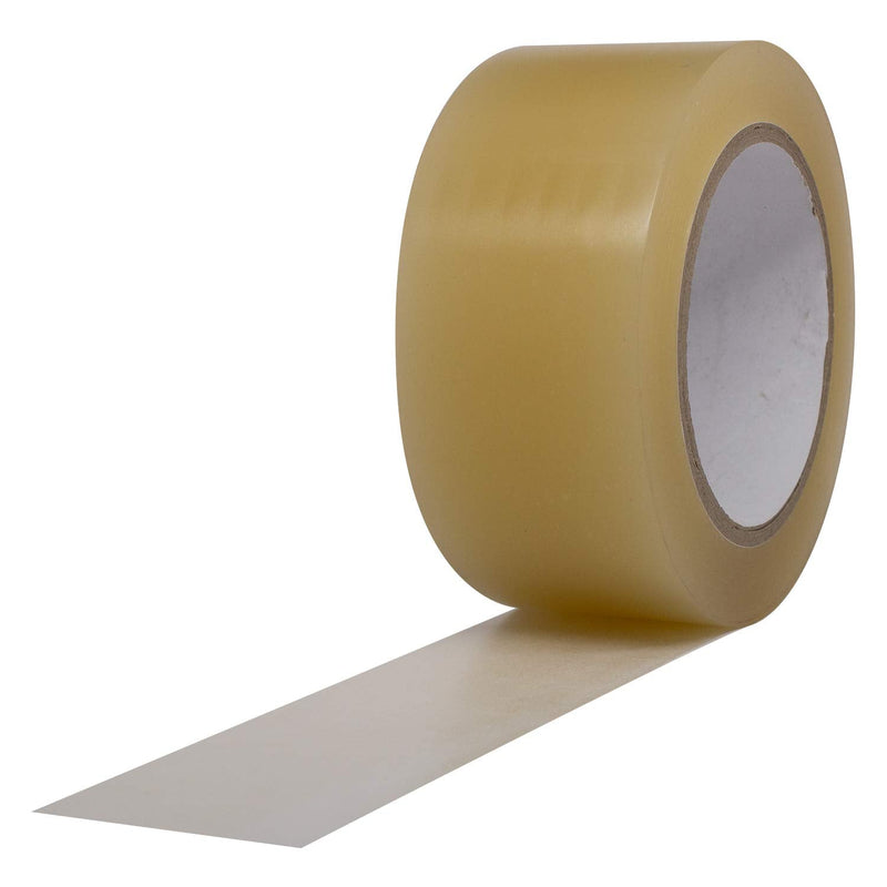 ProTapes Pro 50 Premium Vinyl Safety Marking and Dance Floor Splicing Tape, 6 mils Thick, 36 yds Length x 2" Width, Clear (Pack of 1) 2" x 36 yds