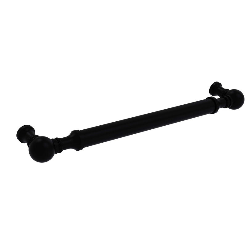 Allied Brass W-3/8-BKM 8 Inch Door Pull, Matte Black 8" x 3/4"