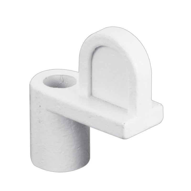 Prime-Line L 5838 Screen Clips, 3/8 In., Diecast, White, with Screws (8 Pack)
