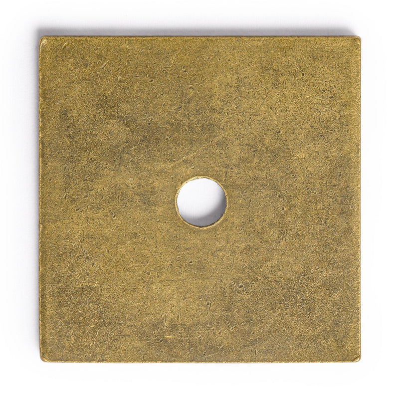 Hardware Philosophy Decorative Square Washer Brass Hardware 1.5 Inches - Set of 10 - Architectural, Interior Design, Doors, Furniture Cabinet Customization Hardware - Architectural, Interior Design, D