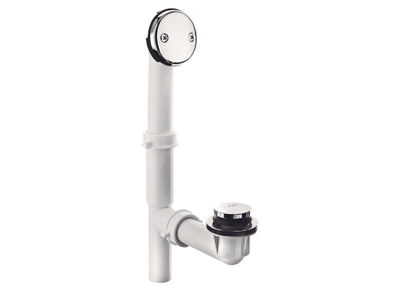 DANCO Touch-Toe Tub and Bath Drain Kit, Chrome, 1-Pack (51930)