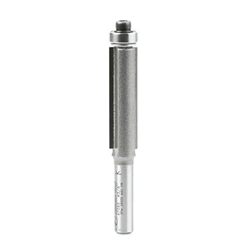 Amana Tool - 47093 Carbide Tipped Flush Trim 3/8 Dia x 1-1/4" x 1/4 Shank
