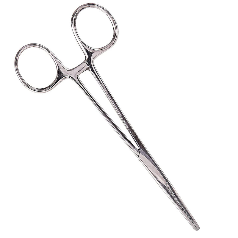 MABIS Kelly Forceps, Medical Forceps, Locking Forceps, Silver, 5.5" 5.5 Inch (Pack of 1)