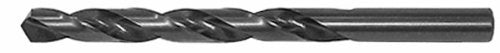 Drillco 280 Series High-Speed Steel Jobber Drill Bit, Black Oxide Finish, Round Shank, Spiral Flute, 118 Degree Conventional Point, #25 Size (Pack of 12) 1.0