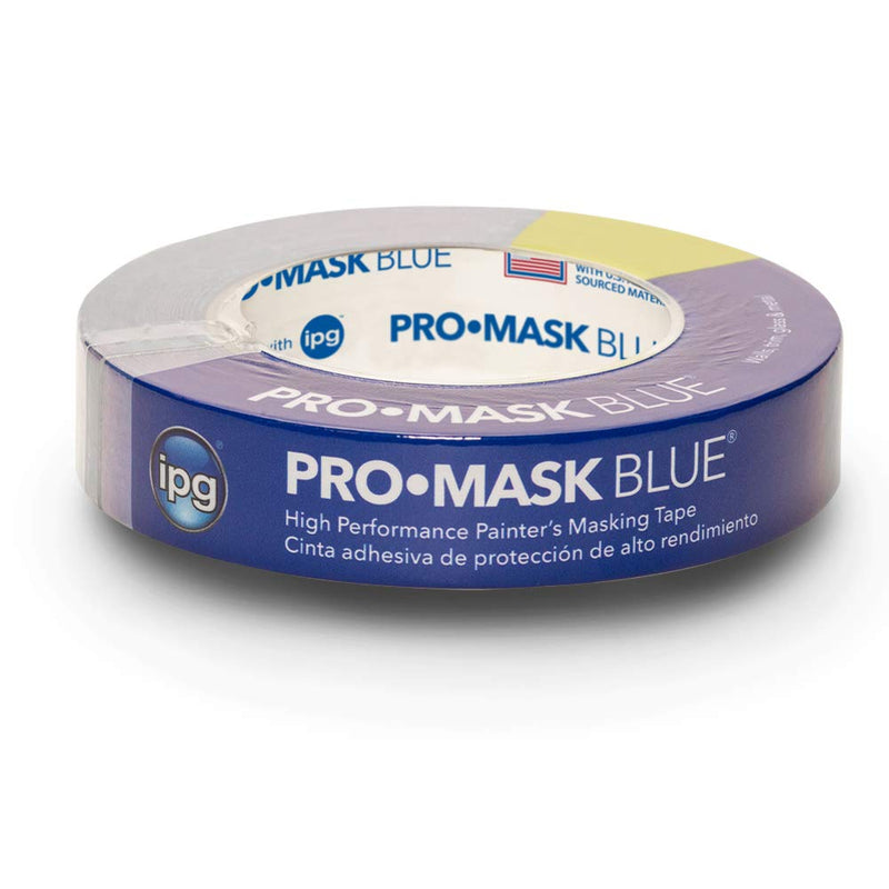 IPG PMD24 Blue ProMask, 14-Day Painter's Tape, 0.94" x 60 yd Single Roll