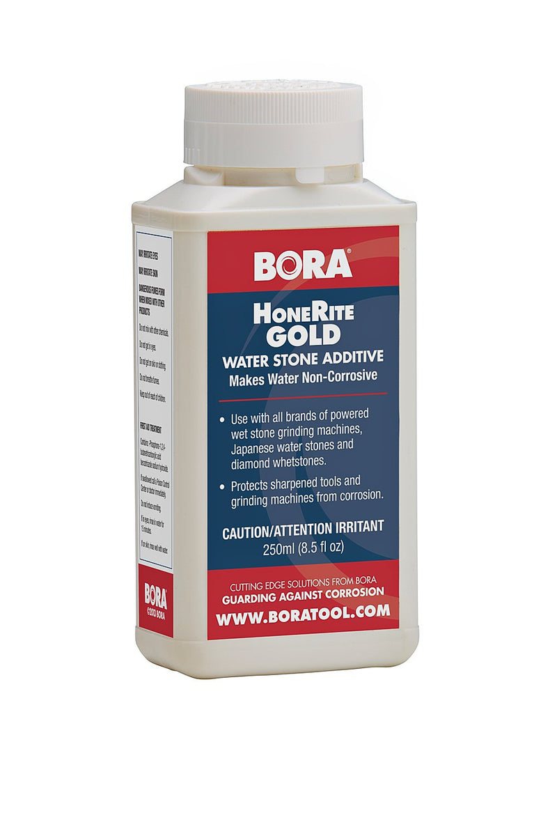 HoneRite Gold STN-HRG250 250ml Honing Solution. The Grinding/Sharpening Additive That is Specifically Formulated to Make Water Non-Corrosive and help protect against Rust