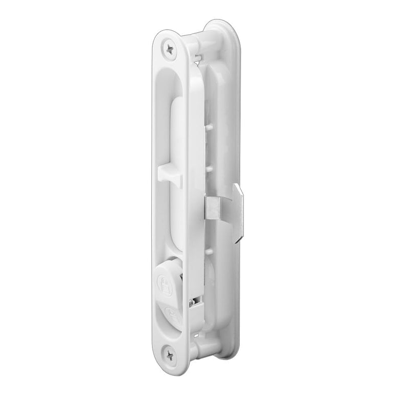 Prime-Line A 222 Sliding Screen Door Latch, White (Single Pack) 1 Pack