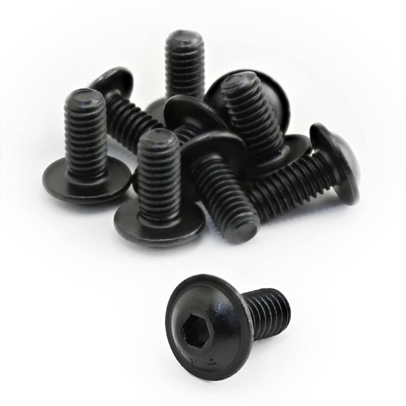 8020, 3330, 15 Series, 5/16-18 x 0.687 Inch 11/16 Inch Flanged Button Head Socket Cap Screw (FBHSCS) Bolts (100 Pack) 100