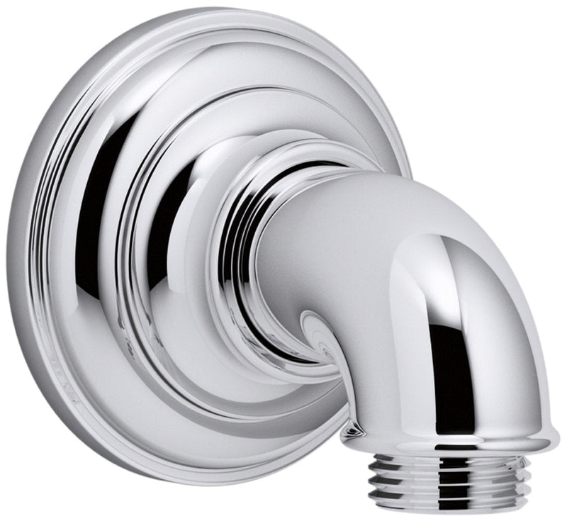 Kohler K-72796-CP Artifacts Wall-Mount Supply Elbow, Polished Chrome, L 2-11/16", H 2-7/16", W 2-7/16"