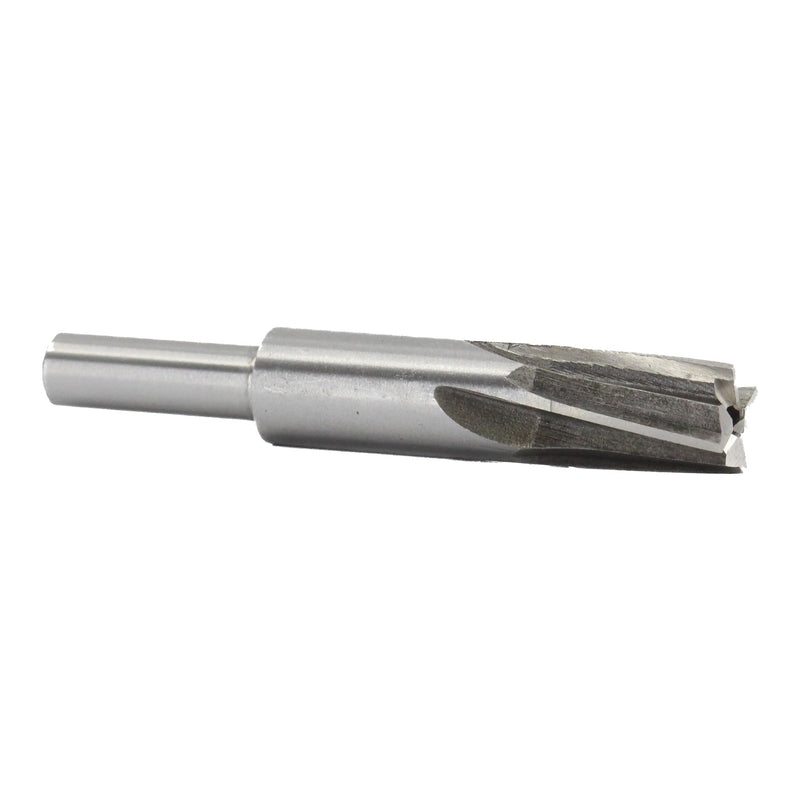 Drill America DEWCBR Series Qualtech High-Speed Steel Aircraft Counterbore, 1/4" Shank Diameter, 3/32" Pilot, 2-3/8" Length, 3/8" Size (Pack of 1) 3/8 in Interchangeable Pilot
