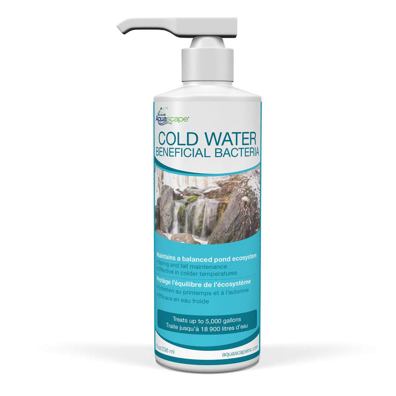 Aquascape Cold Water Beneficial Bacteria for Pond and Water Features 8 oz. / 236ml, 98892 8 fl oz