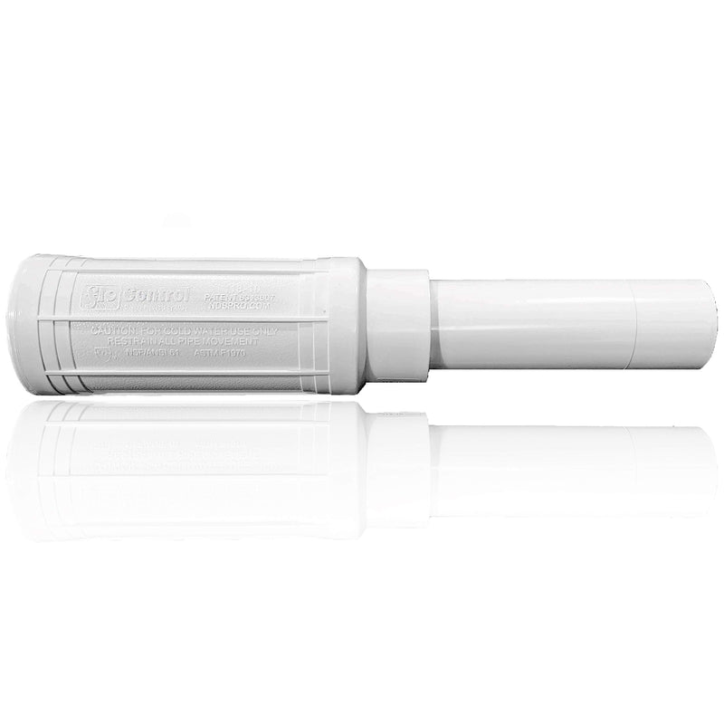 NDS 118-12 Pro-Span® PVC Expansion Repair Coupling, For Broken or Cracked In-Ground PVC Pipes, 1-1/4-Inch IPS Slip X Spigot, White - NewNest Australia