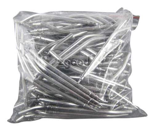 100 Pcs Spray Nozzles Tips Tube for Three Way Dental Air Water Syringe
