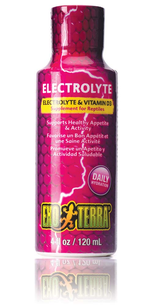 Exo Terra Exo Terra Electrolyte & Vitamin D3 Supplement, 120 ml - PawsPlanet Australia